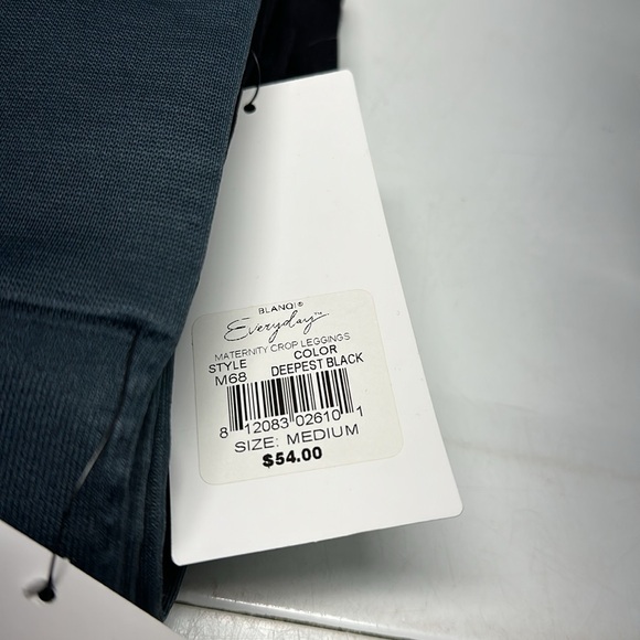 NWT: Blanqi Maternity Cropped Leggings - Picture 3 of 3